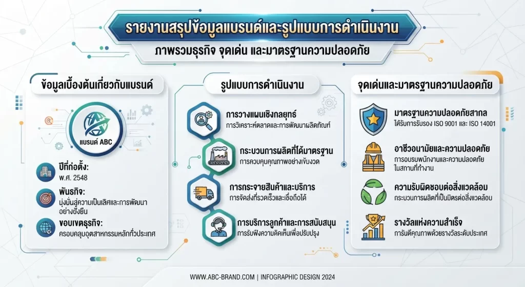 จุดเด่นและมาตรฐานความปลอดภัย